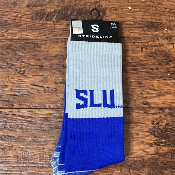 Strideline SLU blue Socks medium/large - Picture 1 of 4